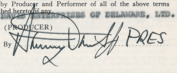 Lot 989 Sammy Davis, Jr.