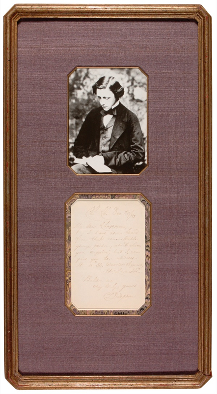 Lot 544 Charles L. Dodgson