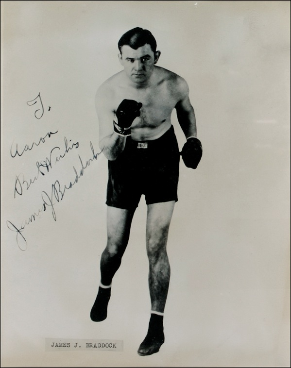 Lot 1321 James J. Braddock