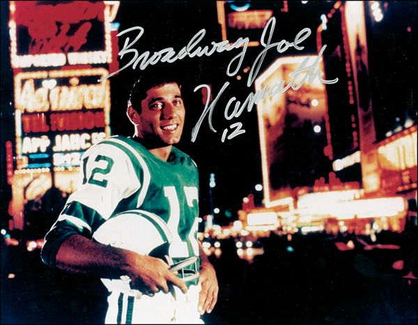 Lot 1464 Joe Namath