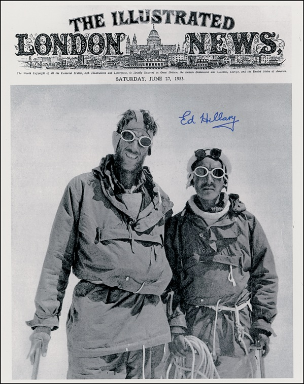 Lot 293 Edmund Hillary