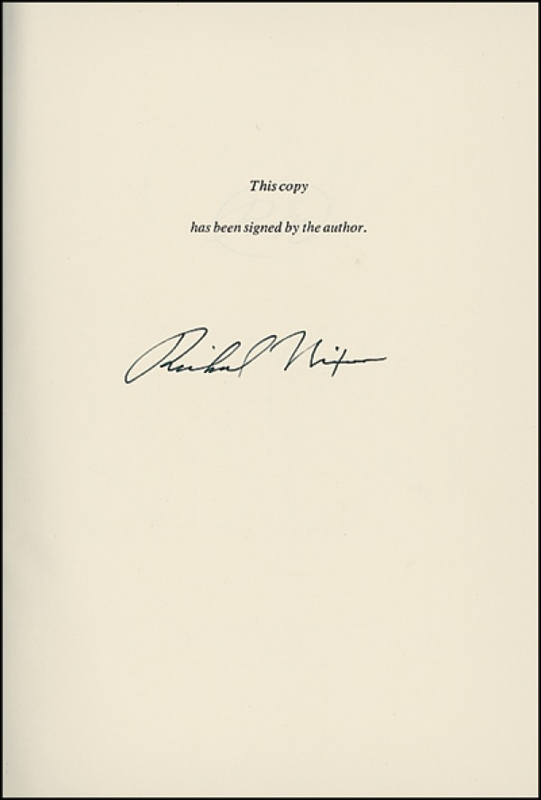 Lot 114 Richard Nixon