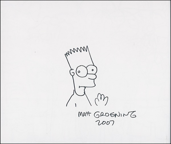 Lot 650 Matt Groening