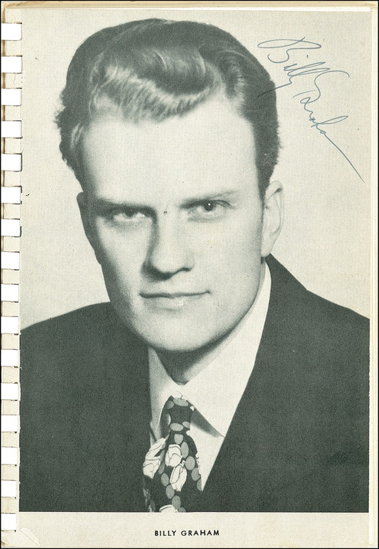 Lot 278 Billy Graham
