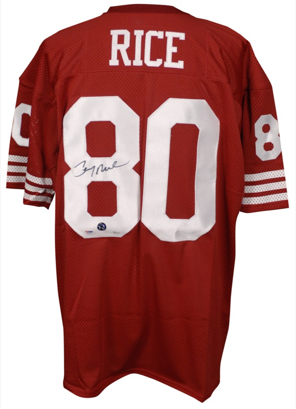 Lot 1492 Jerry Rice