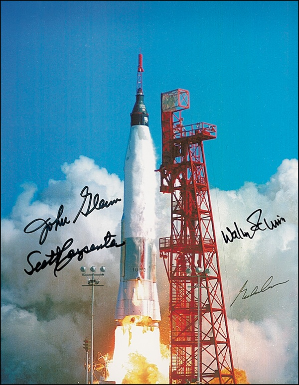 Lot 495 Mercury Astronauts