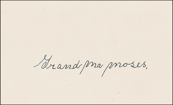 Lot 592 Grandma Moses