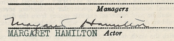Lot 1263 Wizard of Oz: Hamilton, Margaret