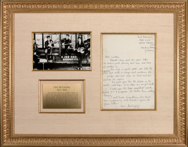 Lot 691 Beatles: McCartney, Paul
