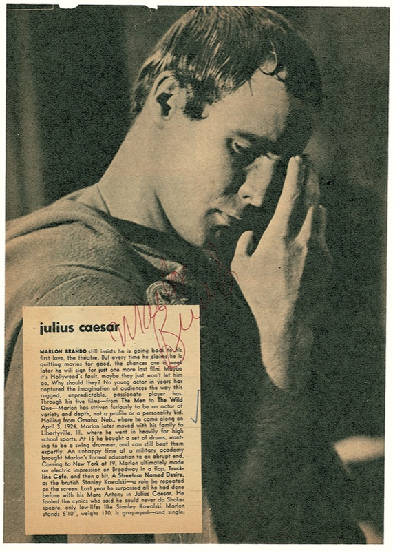 Lot 951 Marlon Brando