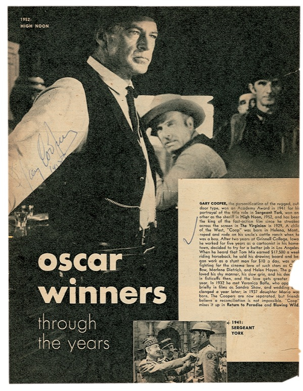Lot 975 Gary Cooper