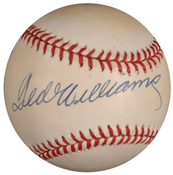 Lot 1543 Ted Williams