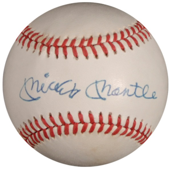 Lot 1437 Mickey Mantle