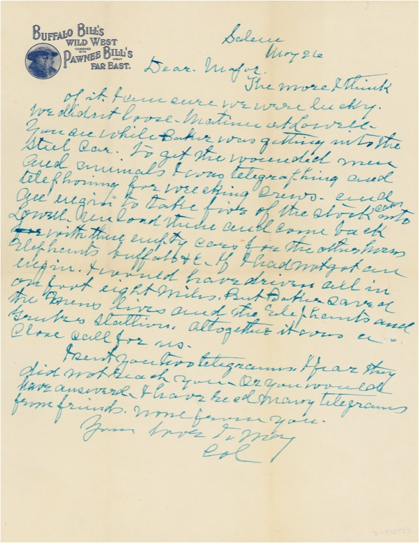 Lot 227 William F. “Buffalo Bill” Cody
