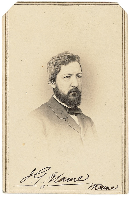 Lot 198 James G. Blaine
