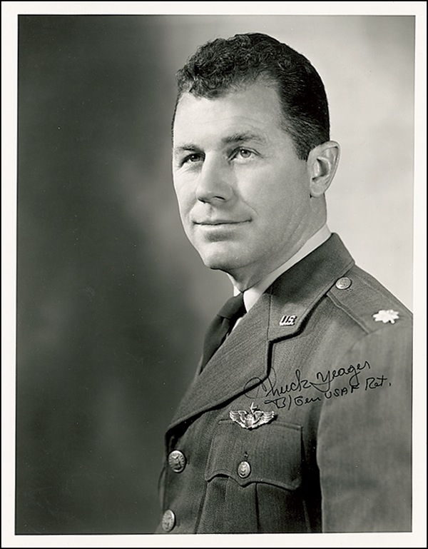 Lot 518 Chuck Yeager