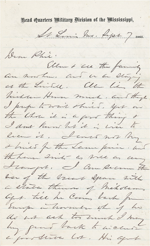 Lot 424 William T. Sherman