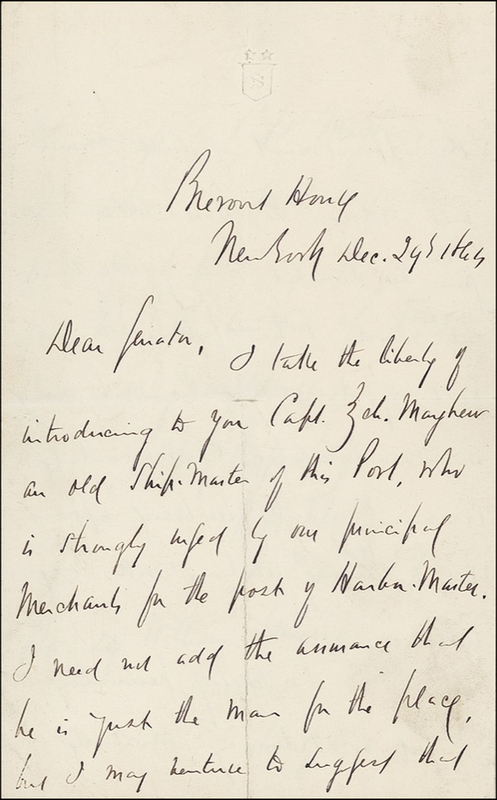 Lot 426 Daniel E. Sickles