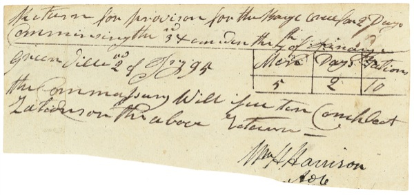 Lot 66 William Henry Harrison