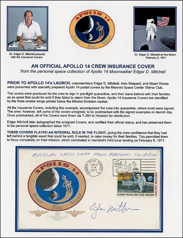 Lot 499 Edgar Mitchell