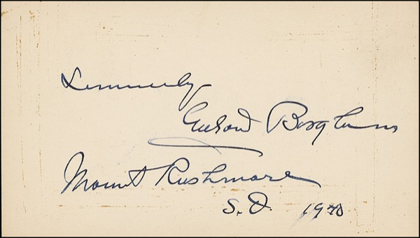 Lot 527 Gutzon Borglum