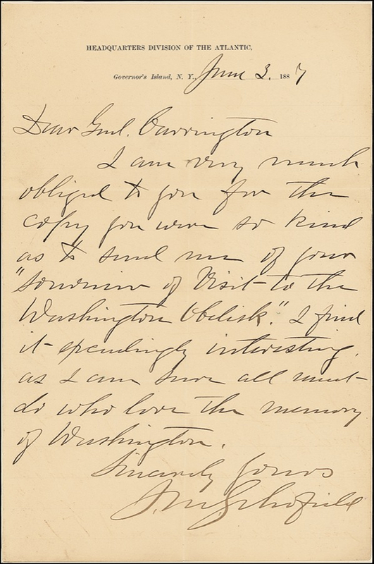 Lot 423 John M. Schofield