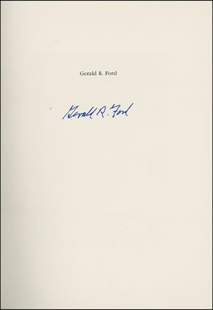 Lot #54 Gerald Ford, Jimmy Carter, and George Bush - Image 1