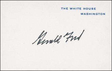 Lot #45 Gerald Ford - Image 2