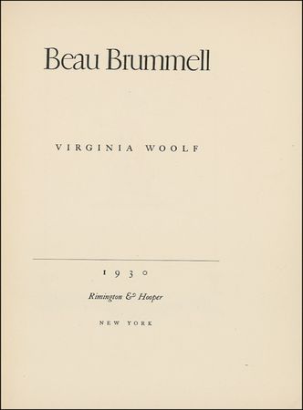 Lot #632 Virginia Woolf - Image 2
