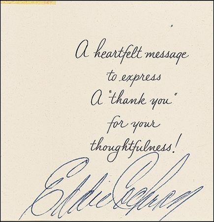 Lot #762 Eddie Cochran - Image 1