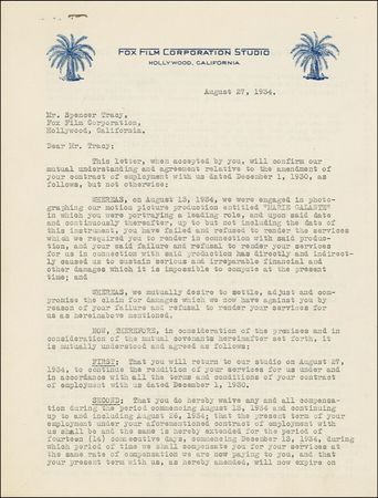 Lot #1243 Spencer Tracy - Image 1
