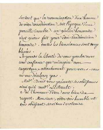 Lot #622 François-Marie Arouet Voltaire - Image 3