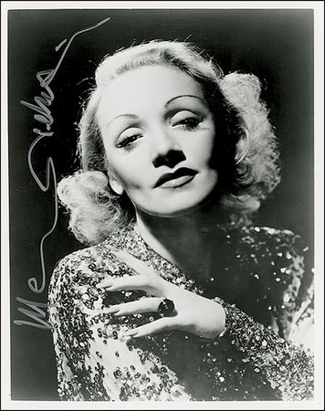 Lot #998 Marlene Dietrich - Image 1