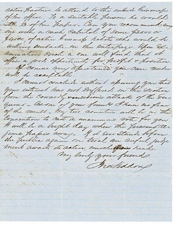 Lot #349 James A. Seddon - Image 3