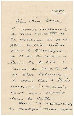 Lot #754 Pablo Casals - Image 1