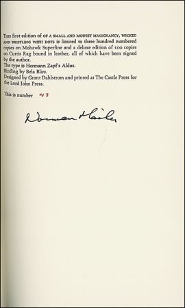 Lot #582 Norman Mailer - Image 1
