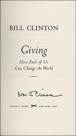 Lot #27 Bill Clinton