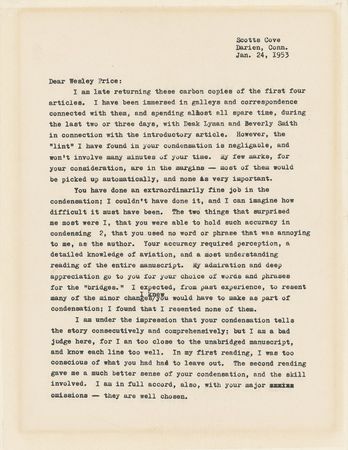 Lot #486 Charles Lindbergh - Image 1