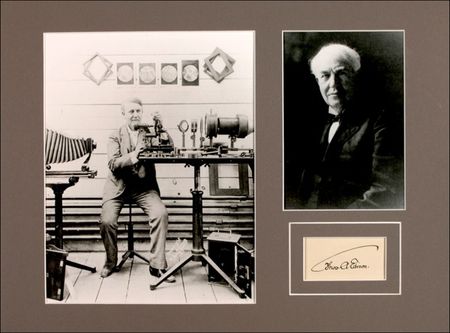Lot #246 Thomas Edison - Image 1