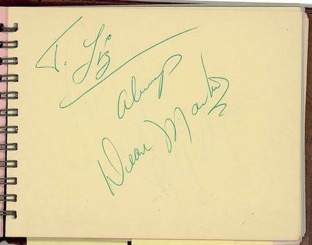 Lot #1248 Vintage Autograph Album - Image 1