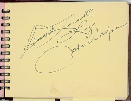 Lot #1248 Vintage Autograph Album - Image 2