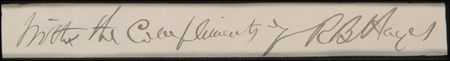 Lot #68 Rutherford B. Hayes - Image 2