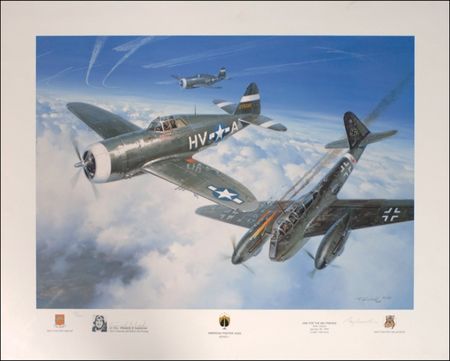 Lot #392 Gabby Gabreski and Tex Hill - Image 1