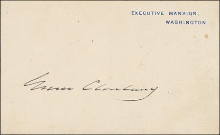 Lot #21 Grover Cleveland