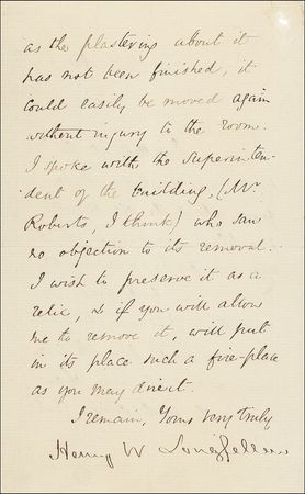 Lot #581 Henry Wadsworth Longfellow - Image 1