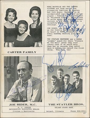 Lot #759 Johnny and June Carter Cash - Image 2