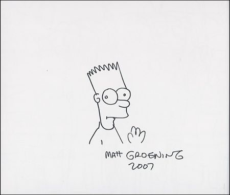 Lot #650 Matt Groening - Image 1