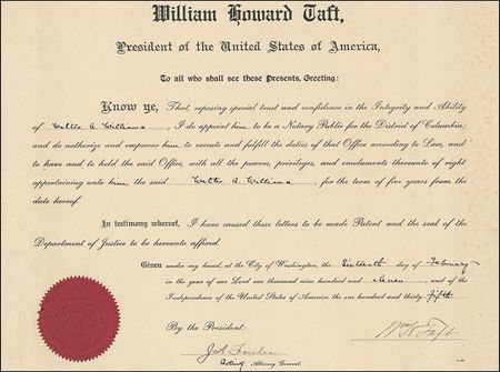 Lot #155 William H. Taft - Image 1