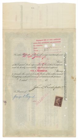 Lot #344 John D. Rockefeller - Image 2