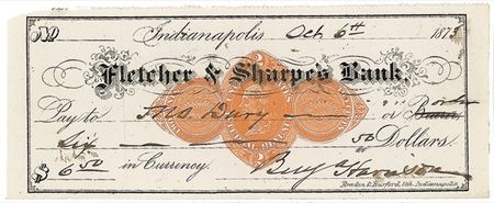 Lot #63 Benjamin Harrison - Image 3